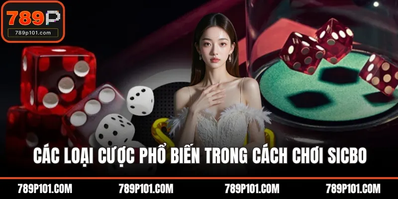 Các loại cược phổ biến trong cách chơi sicbo