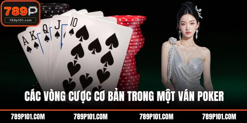 Các vòng cược cơ bản trong một ván poker