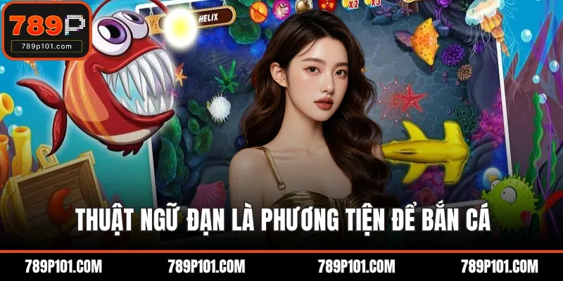 Thuật ngữ đạn là phương tiện để bắn cá